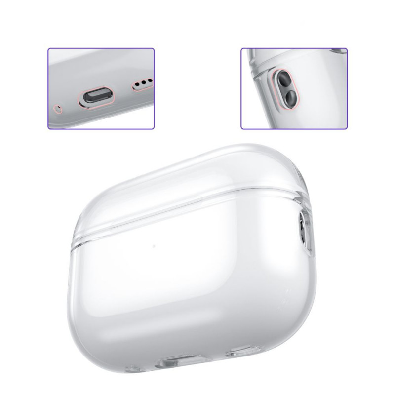 Tech-Protect Flexair Apple AirPods Pro 2 / 1 dėklas, permatomas