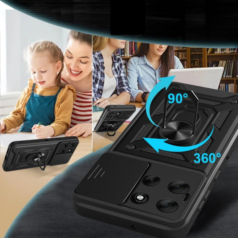 Tech-Protect Camshield Pro dėklas skirtas Motorola Moto G86 5G / G86 Power 5G, juodas