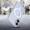 Tech-Protect FlexAir MagSafe dėklas, skirtas Apple iPhone 17, permatomas