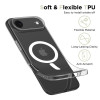 Tech-Protect FlexAir MagSafe dėklas, skirtas Apple iPhone Air, permatomas