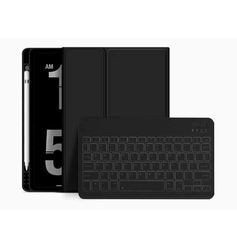 Tech-Protect SC Pen + Keyboard Apple iPad 10.9 (2022) / iPad 11 (2025) dėklas su klaviatūra, juodas