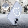 Tech-Protect FlexAir MagSafe dėklas, skirtas Apple iPhone 17, permatomas blizgus