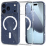 Tech-Protect FlexAir MagSafe dėklas Apple iPhone 17 Pro, permatomas blizgus
