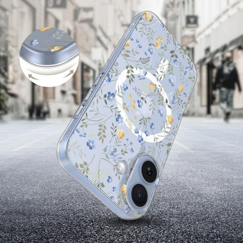 Tech-Protect FlexAir MagSafe dėklas, skirtas Apple iPhone 17, Spring Flowers