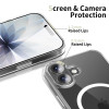 Tech-Protect Flexair Hybrid CC MagSafe dėklas, skirtas Apple iPhone 17, skaidrus