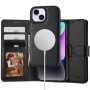 Tech-Protect Wallet MagSafe dėklas, skirtas Apple iPhone 15, juodas (THP2284)