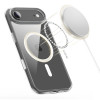 Tech-Protect Flexair Hybrid CC MagSafe dėklas, skirtas Apple iPhone Air, permatomas
