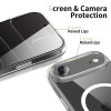 Tech-Protect Flexair Hybrid CC MagSafe dėklas, skirtas Apple iPhone Air, permatomas