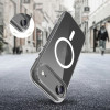 Tech-Protect Flexair Hybrid CC MagSafe dėklas, skirtas Apple iPhone Air, permatomas