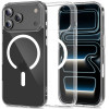 Tech-Protect Flexair Hybrid CC MagSafe dėklas, skirtas Apple iPhone 17 Pro, permatomas