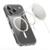 Tech-Protect Flexair Hybrid CC MagSafe dėklas, skirtas Apple iPhone 17 Pro, permatomas