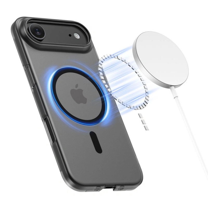 Tech-Protect Magslim MagSafe dėklas, skirtas Apple iPhone Air, matinė juoda