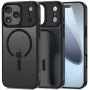 Tech-Protect Magmat MagSafe dėklas, skirtas Apple iPhone 17 Pro Max, matinė juoda