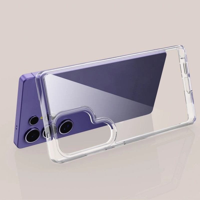 Tech-Protect Flexair Hybrid dėklas skirtas Samsung Galaxy S25 Ultra, permatomas
