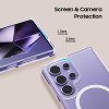 Tech-Protect Flexair Hybrid MagSafe dėklas skirtas Samsung Galaxy S25 Ultra, permatomas