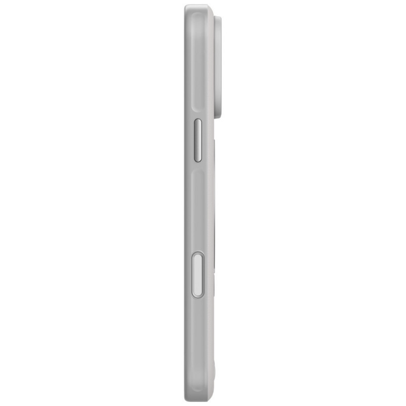 UNIQ Elix dėklas, skirtas Apple iPhone 18 Pro Max / 17 Pro Max, 360° besisukantis atrama, šviesiai pilkas