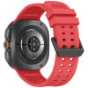 Tech-Protect silikoninis Air dirželis, skirtas Samsung Galaxy Watch Ultra 1 / 2 (2024-2026) 47 mm, Crimson Red