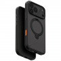 UNIQ Elix dėklas Apple iPhone 18 Pro Max / 17 Pro Max, 360 besisukantis stovas, pilkas