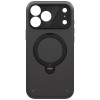 UNIQ Elix dėklas Apple iPhone 18 Pro Max / 17 Pro Max, 360 besisukantis stovas, pilkas