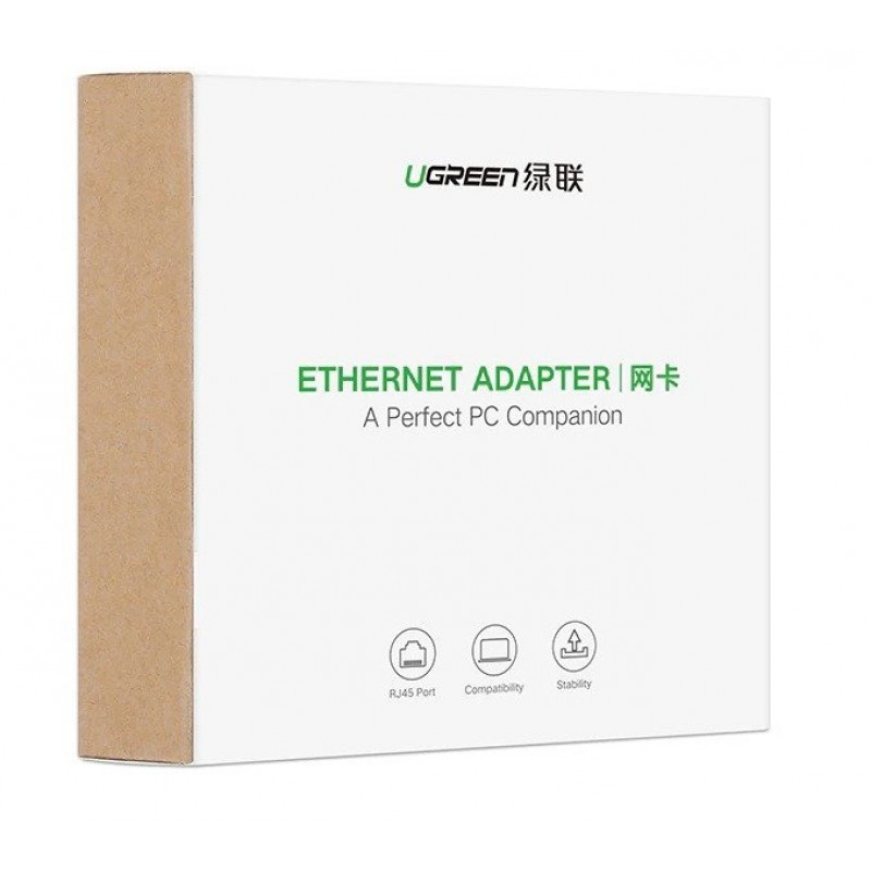 Ugreen MC209 USB 3.0 Gigabit Ethernet adapteris, pilkas