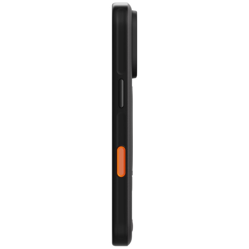 UNIQ Elix dėklas Apple iPhone 18 Pro / 17 Pro, 360 besisukantis stovas, pilkas