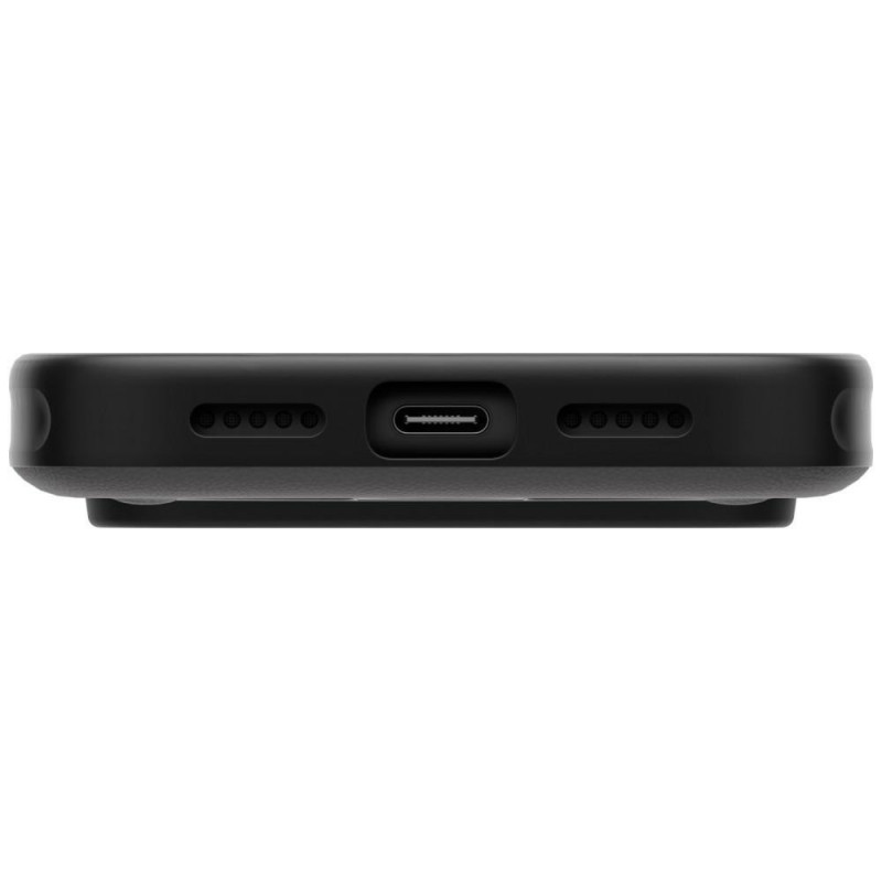 UNIQ Elix dėklas Apple iPhone 18 Pro / 17 Pro, 360 besisukantis stovas, pilkas