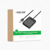 Ugreen CR125 USB 3.0 kortelių skaitytuvas, SD / microSD / CF / MS, juodas