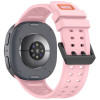 Tech-Protect silikoninis Air dirželis, skirtas Samsung Galaxy Watch 8 / 9 / Classic 40 / 44 / 46 mm, Powder Pink