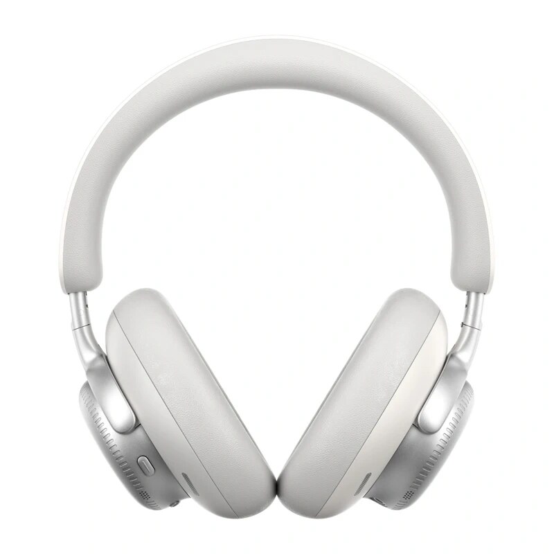 QCY H6 Ultra belaidės antausinės ausinės, adaptyvusis ANC, Bluetooth 6.0, baltos
