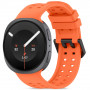 Tech-Protect silikoninis Air dirželis, skirtas Samsung Galaxy Watch 8 / 9 / Classic 40 / 44 / 46 mm, Tangerine Orange