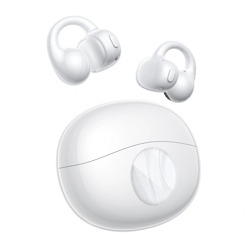 QCY Crossky C50i belaidės atviros konstrukcijos ausinės, Bluetooth 6.0, baltos
