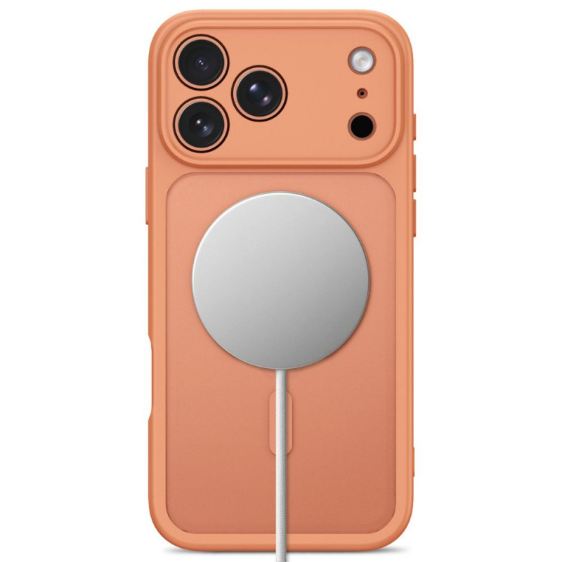 Tech-Protect BasicMag MagSafe dėklas, skirtas Apple iPhone 17 Pro / 18 Pro, matinės Cosmic Orange spalvos