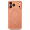 Tech-Protect BasicMag MagSafe dėklas, skirtas Apple iPhone 17 Pro / 18 Pro, matinės Cosmic Orange spalvos