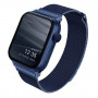 UNIQ Dante nerūdijančio plieno apyrankė, skirta Apple Watch 4/5/6/7/SE 40/41 mm, Marine Blue