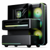 Phanteks EX5 Midi Tower kompiuterio korpusas, ATX, Direct Cooling, juodas