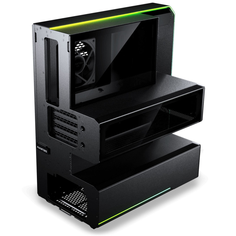 Phanteks EX5 Midi Tower kompiuterio korpusas, ATX, Direct Cooling, juodas