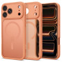 Tech-Protect BasicMag MagSafe dėklas, skirtas Apple iPhone 17 Pro Max / 18 Pro Max, matinės Cosmic Orange spalvos