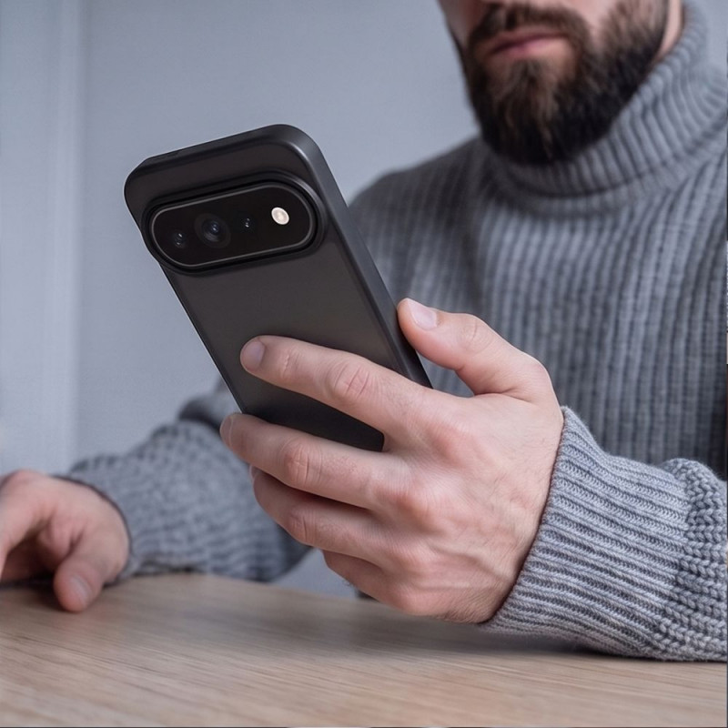 Tech-Protect Magmat dėklas, skirtas Google Pixel 9 / 9 Pro / 10 / 10 Pro / 11 / 11 Pro, matinis juodas