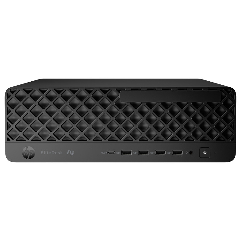 HP EliteDesk 8 SFF G2a stalinis kompiuteris, AMD Ryzen AI 5 435, 16 GB RAM, 512 GB SSD, Windows 11 Pro, 3 metų palaikymas