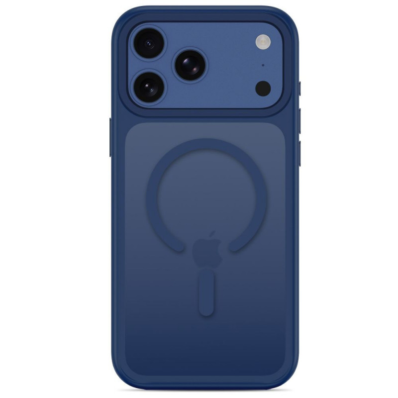 Tech-Protect Magmat MagSafe CC dėklas, skirtas Apple iPhone 17 Pro Max / 18 Pro Max, matinė tamsiai mėlyna