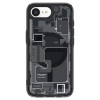 Spigen Spigen Ultra Hybrid Mag MagSafe dėklas, skirtas Apple iPhone 17e / 16e, Zero One Black