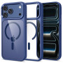 Tech-Protect Magmat MagSafe CC dėklas, skirtas Apple iPhone 17 Pro / 18 Pro, Deep Blue / permatomas