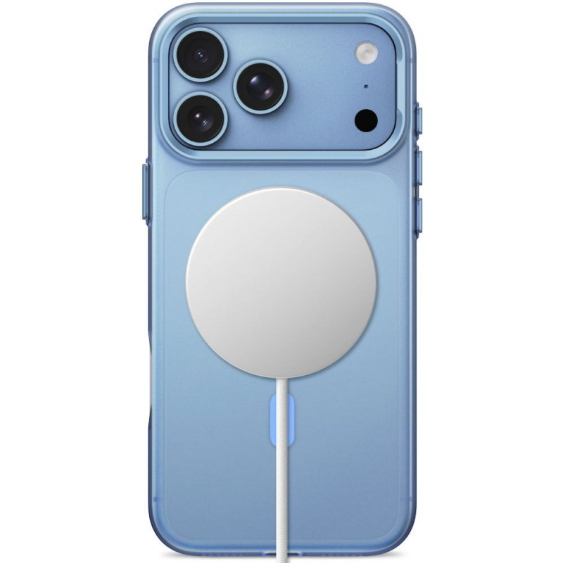 Tech-Protect MagZero MagSafe dėklas, skirtas Apple iPhone 17 Pro Max / 18 Pro Max, matinė šviesiai mėlyna