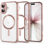 Tech-Protect Tech-Protect MagFlex MagSafe dėklas, skirtas Apple iPhone 17, Shiny Rose Gold