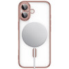 Tech-Protect Tech-Protect MagFlex MagSafe dėklas, skirtas Apple iPhone 17, Shiny Rose Gold