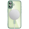 Tech-Protect MagFlex MagSafe dėklas, skirtas Apple iPhone 17, Matte Sage