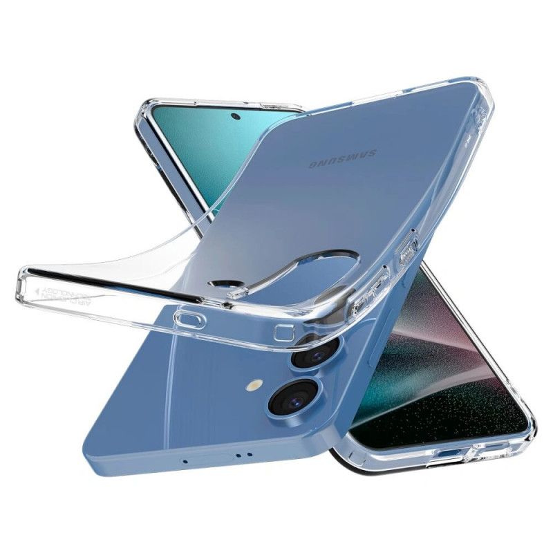 Spigen Liquid Crystal dėklas skirtas Samsung Galaxy S25+, Crystal Clear