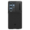 Spigen Optik Armor dėklas, skirtas Samsung Galaxy S25 Ultra, juodas