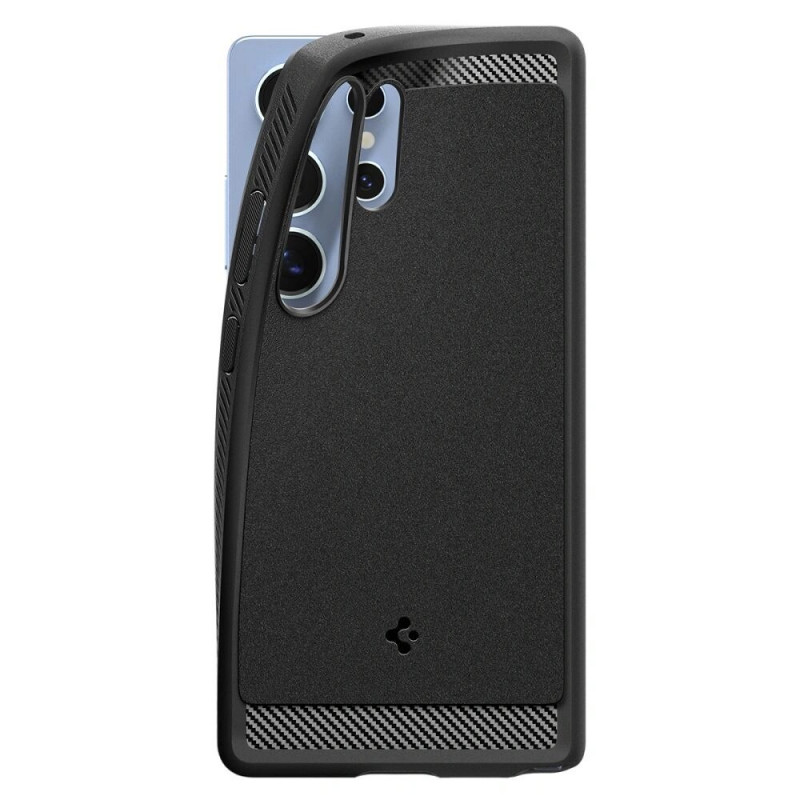 Spigen Rugged Armor Mag MagSafe dėklas, skirtas Samsung Galaxy S25 Ultra, matte black
