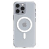 Spigen Ultra Hybrid T Mag MagSafe dėklas, skirtas Apple iPhone 16 Pro, baltas